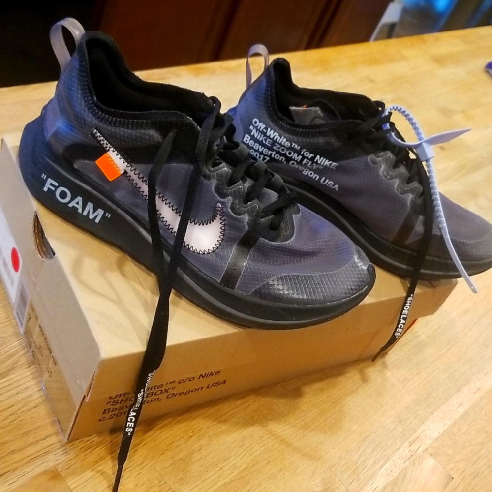 Off-White Nike Zoom Fly shoes